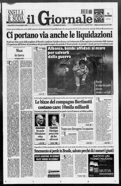 Il giornale : quotidiano del mattino